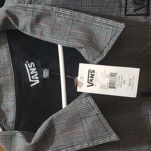 Vans Men's plaid jacket NWT size XXL